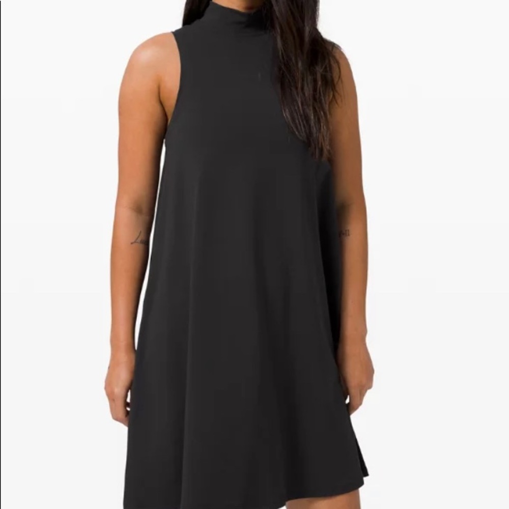 Elegant Black Sleeveless Dress